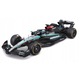 Bolid F1 Bburago W15 2024 George Russell, fém, 23x9x5cm, szett