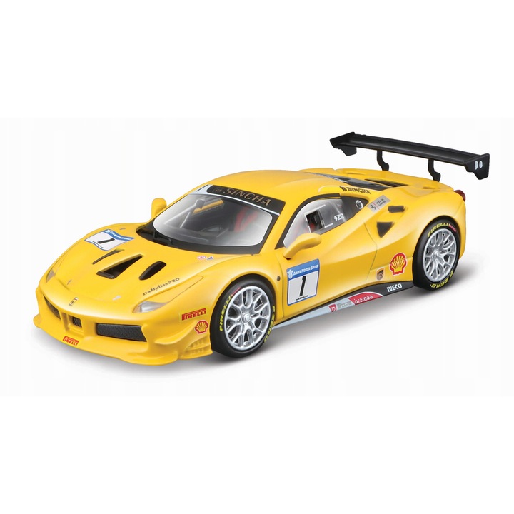 Automacheta Ferrari 458 Italia GT3 #64, Bburago, 1:43, fém