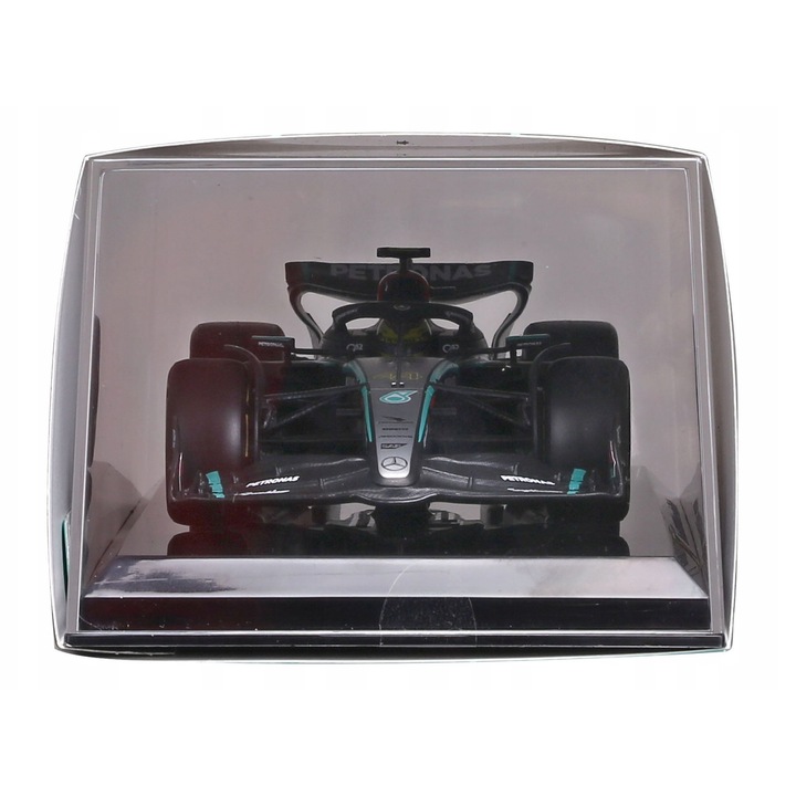 BBurago F1 1:24 Mercedes-AMG W15 2024 Lewis Hamilton modellautó, fém, 23x9x5cm