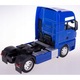 Tir MAN TGX XXL, Welly, 1:32, kék, 18,5x9x12,5cm