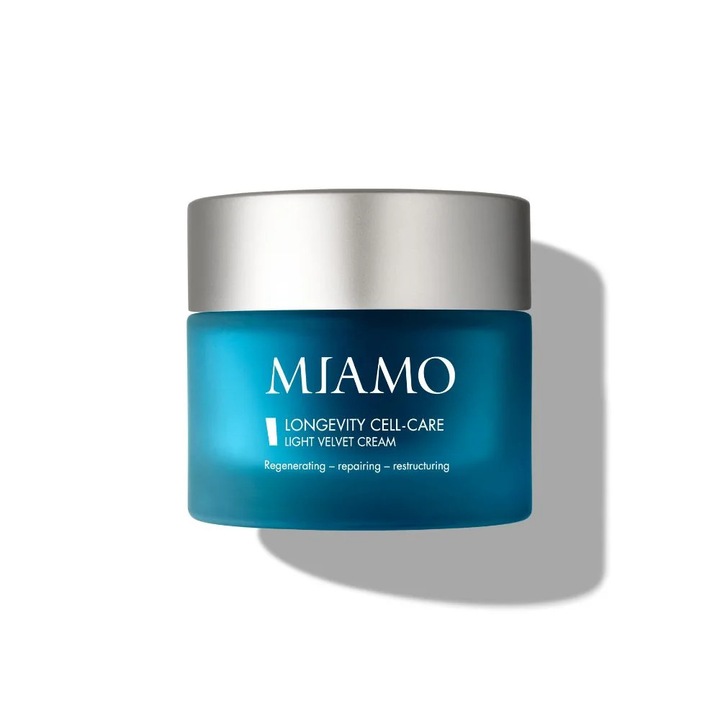 Miamo Longevity Cell-Care Light Velvet arckrém, regeneráló és restrukturáló hatású, 50ml