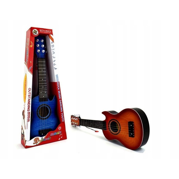 Pro Kids klasszikus gitár, 6 húros, gyermek méret, 560x220x80 mm