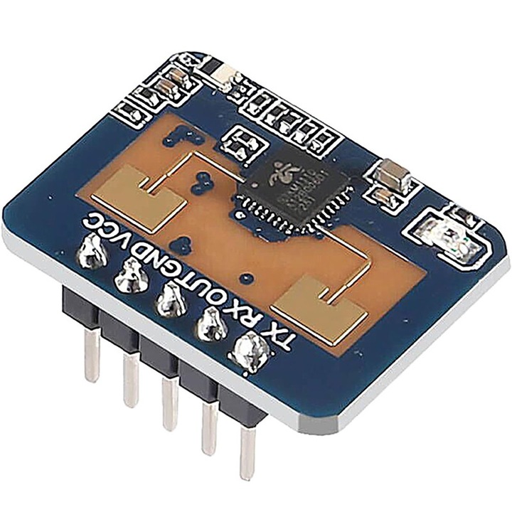 Радарен сензор Duueyct LD2410C, безконтактен, 24GHz, 16x22mm