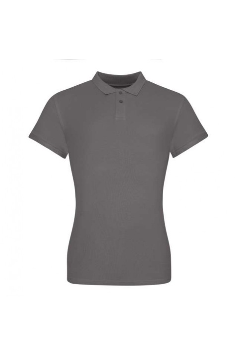Tricou polo femei The 100 JUST POLOS - JP100F, Gri inchis