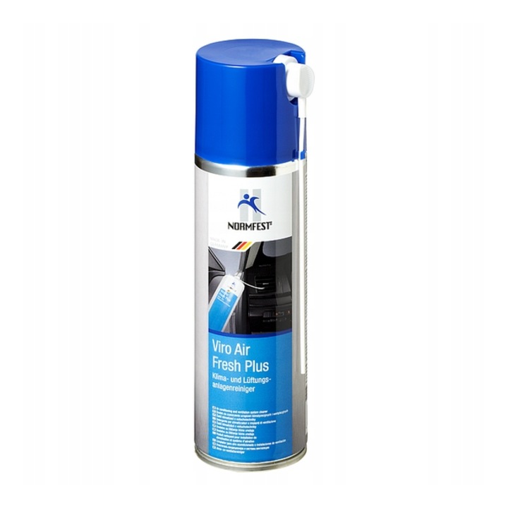 Solutie curatare climatizare Normfest Viro Air Fresh Plus 300ml, eliminare mirosuri, utilizare interna