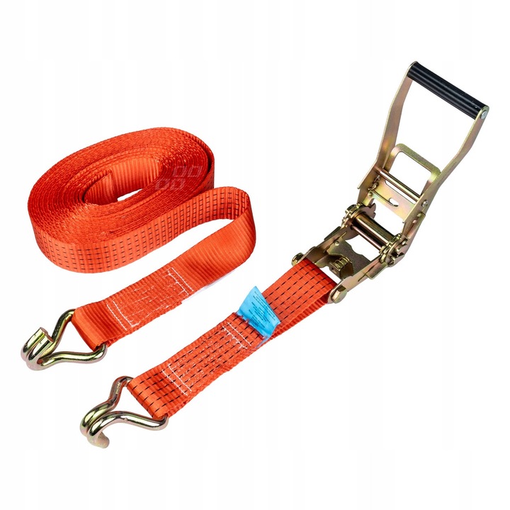 AMIO Racsnis rögzítőheveder, 5 T, 50 mm, 3 m, 5000kg