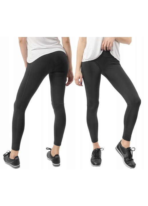 Női sport leggings, fekete, SLIMING CLIMALINE gyártmány, XS INTL