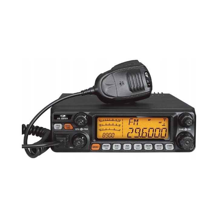 SuperStar CRT 8900 amatőr rádiótelefon, 60W, AM/FM/USB/LSB, 10m, 136-174MHz, méretek 20x25,1x6cm