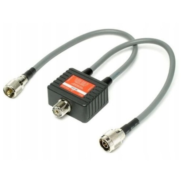 Duplexer AVAIR AV-22C 1.6-150MHz/400-460MHz, PL-259 és N csatlakozók, 50 Ohm, 400W