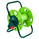 Set furtun gradinarit VERTO, 30m, 1/2", suport cu tambur, pistol de stropit cu accesorii, verde