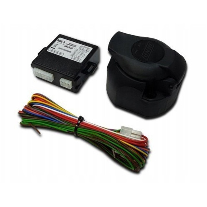 Modul conectare remorca Bowi MHS-5, 7-PIN, detectie remorca, suport LED