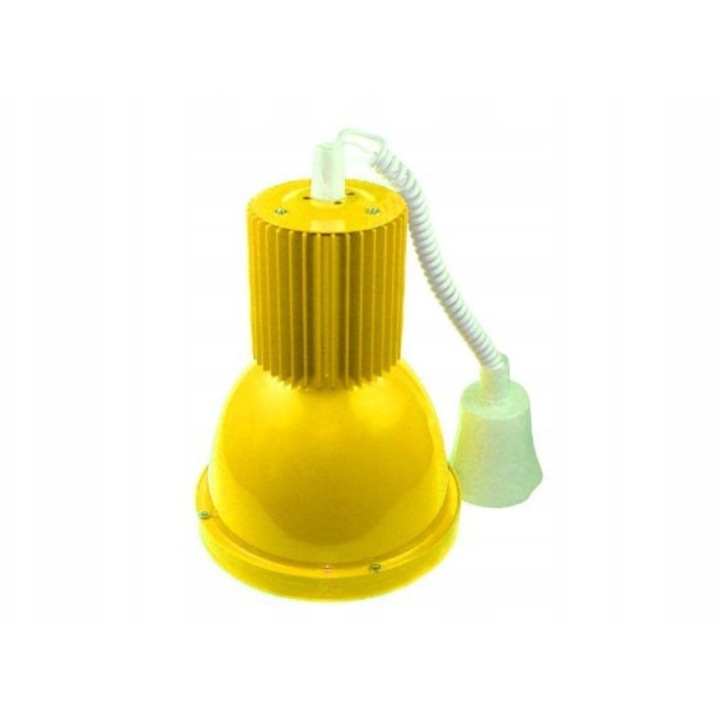 LED лампа 50W, 3000lm, 4000-4500K, жълта, 230x230x360mm