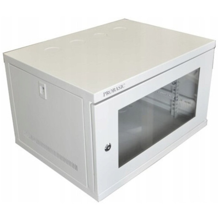 Cabinet metalic suspendat Bowi 19", 540x400x320mm, RAL7035