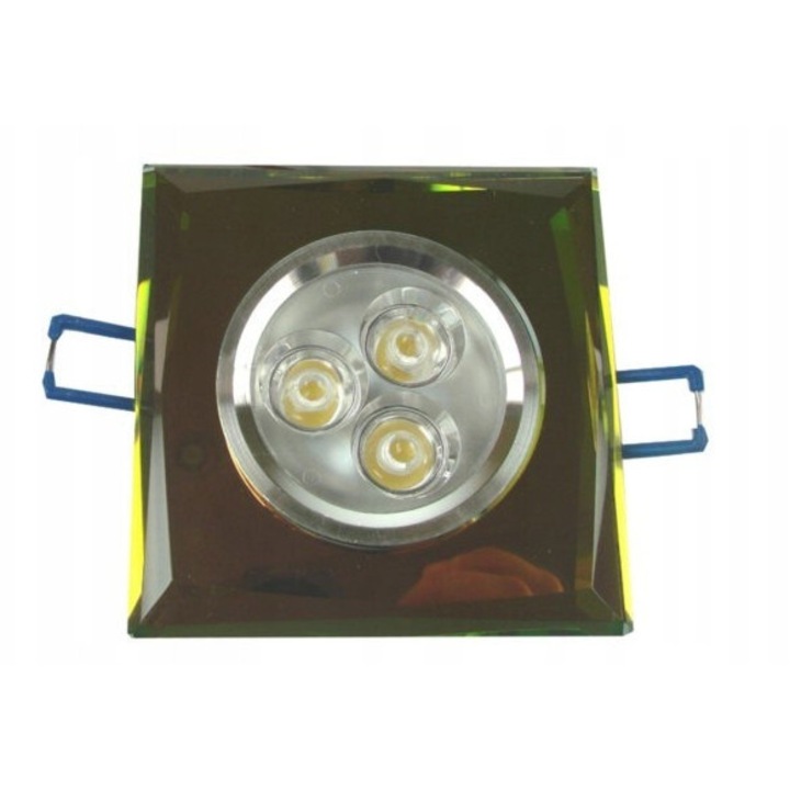 Spot LED Bowi Loren Multy 3*1W, alb, dimensiuni 90x20mm, 4500K, cu sursa de alimentare inclusa