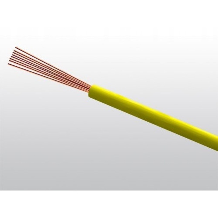 Cabluri electrice Bowi LgY 1*0,5mm, 500V, galben
