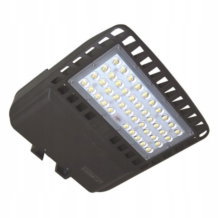 Lampa stradala LED 150W, 2700K, gri, 334x310x77mm