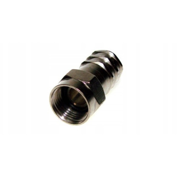 Conector F RG6 cu garnitura set/100, Bowi