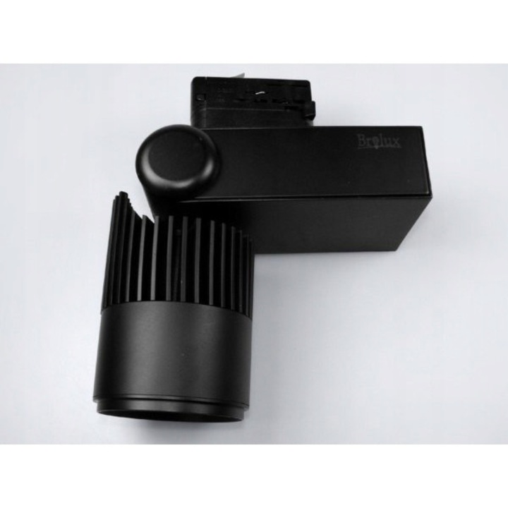 Spot LED Gared 25W, 1700lm, 2500-3000K, negru, 170x240x90mm