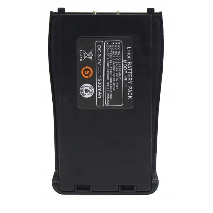 Baofeng BL-1 1500mAh akkumulátor BF 888 S rádióállomásokhoz, 3.7V