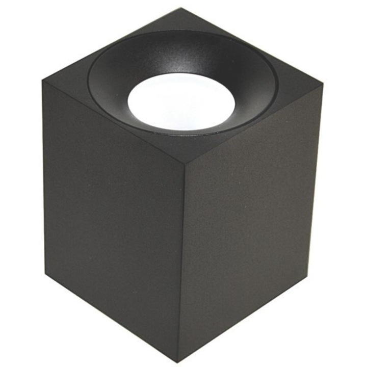 Spot Cyro, Bowi, aluminiu, 1xGU10, negru, 80x80x100mm