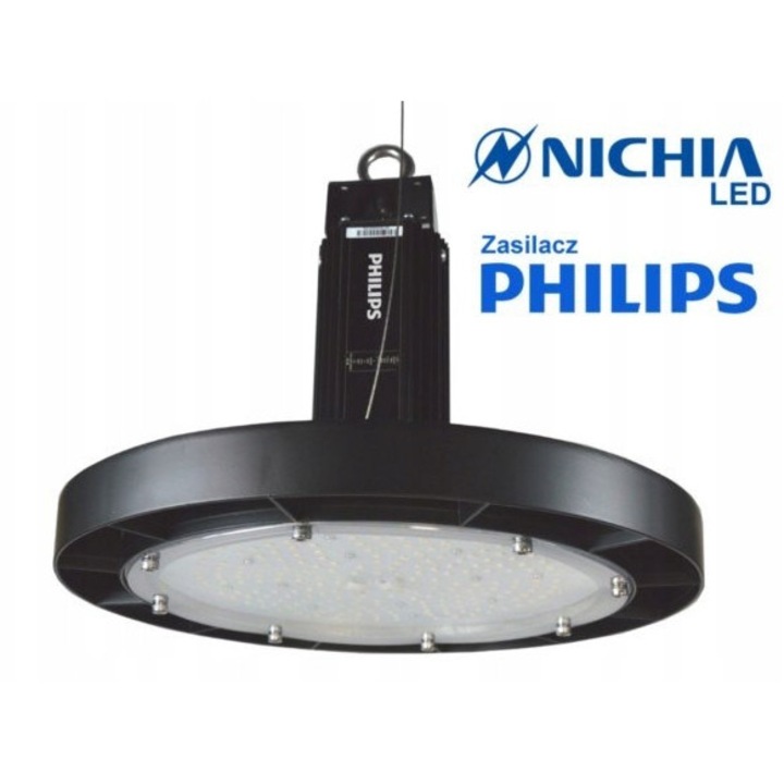 LED лампа High bay 200W, 4500K, 120°, IP44, 400x355mm, комплект 1 брой