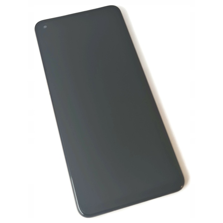 Eredeti LCD kijelző kerettel Oppo A94 5G, Reno5 Z, F19 Pro+ 5G készülékhez, Super AMOLED, fekete
