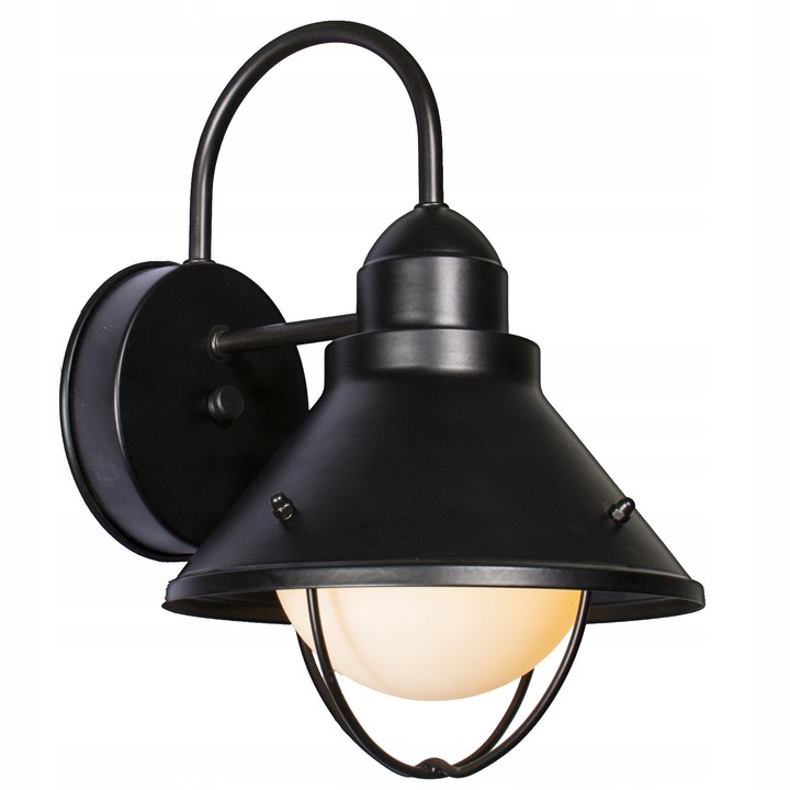 Външна аплика BOW Lavina, E27, черна мат, 300x235mm, IP44