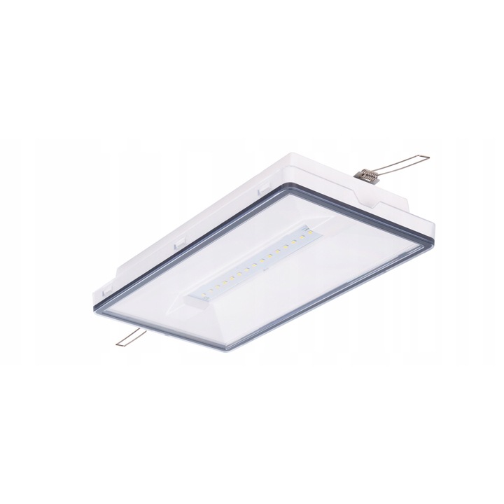 Corp de iluminat de urgenta Intelight VELLA LED 8W 3h IP65 alb