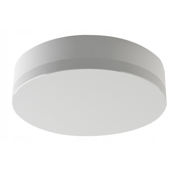 LED плафон Brolux 24W 4000K със сензор за движение, 280x58mm, бял, IP54