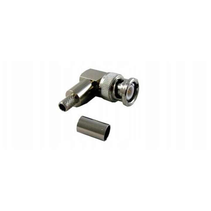 Conector BNC pe RG59, Bowi, set 100 bucati