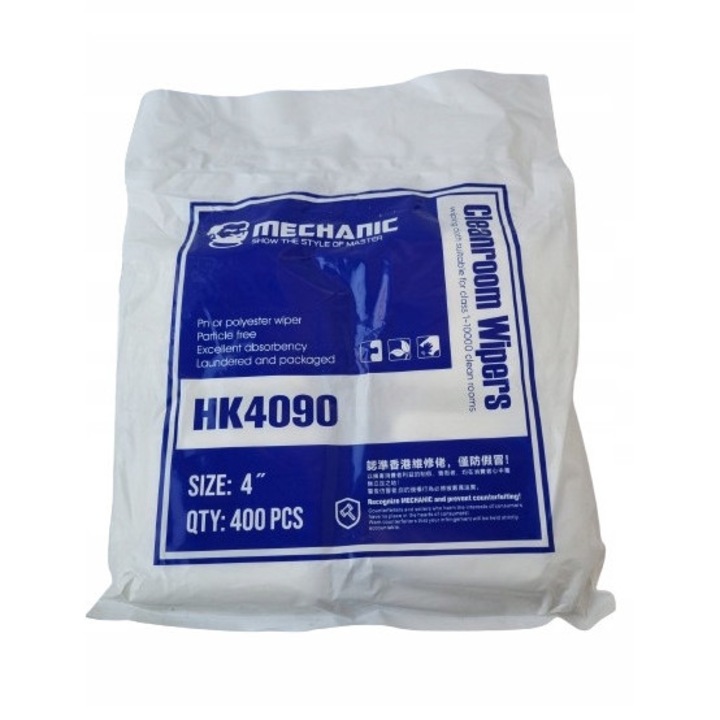 Servetele praf Mechanic HK4090 10x10cm, 400 bucati