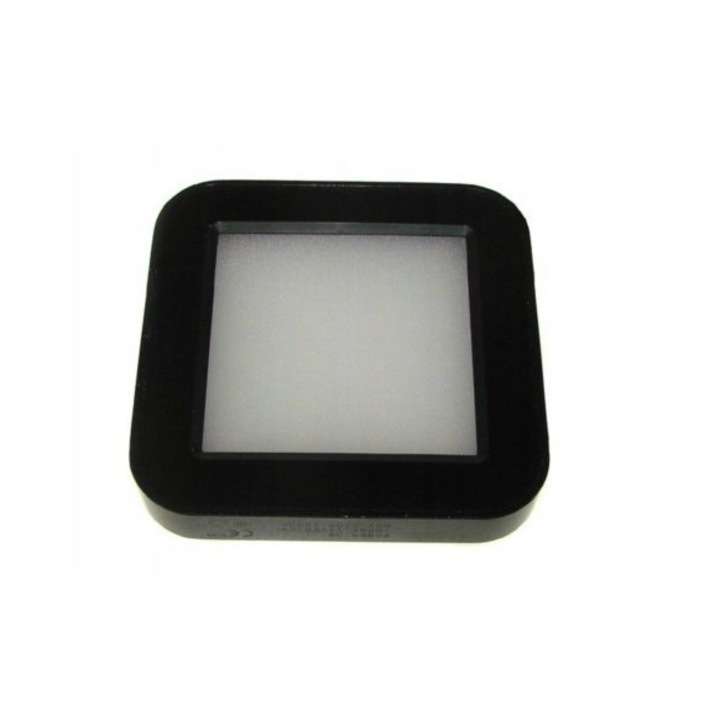 Spot Rupi, 3W, negru, 70x70x11mm