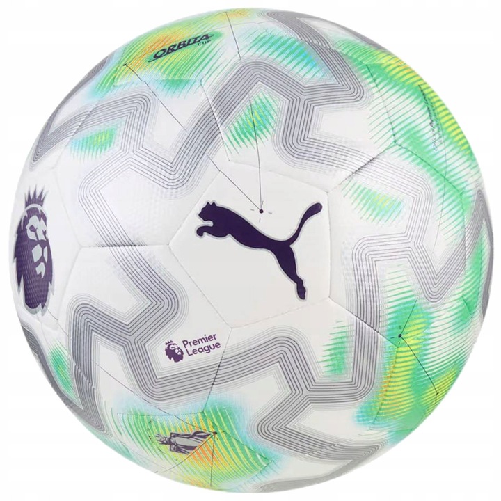 Minge fotbal Puma Orbita Cup Premier League, dimensiune 4, alb