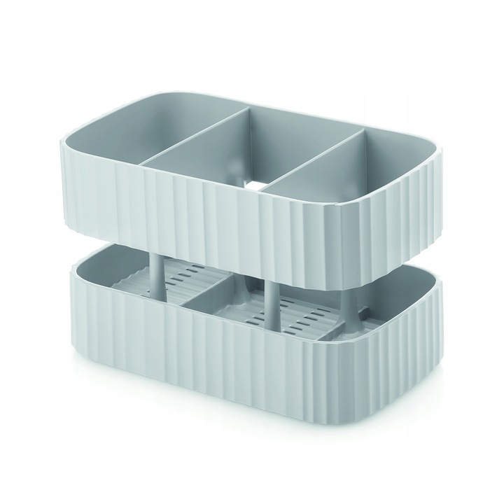 Органайзер за аксесоари за мивка Guzzini TIDY & SAFE, антибактериален, рециклируем, 17x10x11см