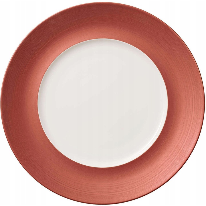 Плоска чиния, Villeroy & Boch, колекция Manufacture Glow, с копринен декор, 29см