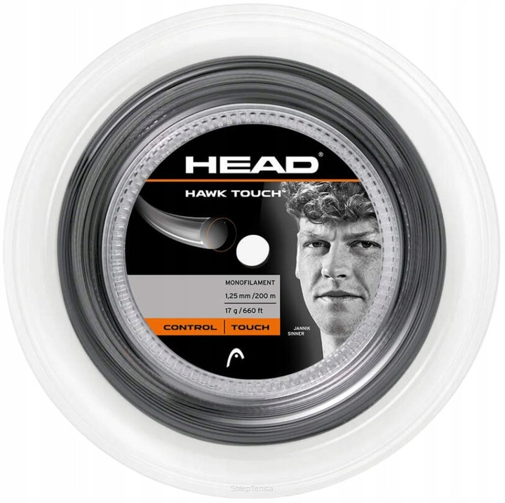 Head Hawk Touch 1.30 antracit tenisz húr, 200m