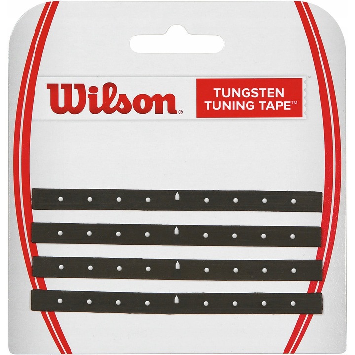 Banda de tuning tungsten Wilson, set de 4, neagra, dimensiune universala