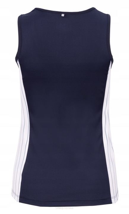 Maiou sport Fila Top Nina, bleumarin/alb, poliester elastic, pentru tenis, femei, S INTL
