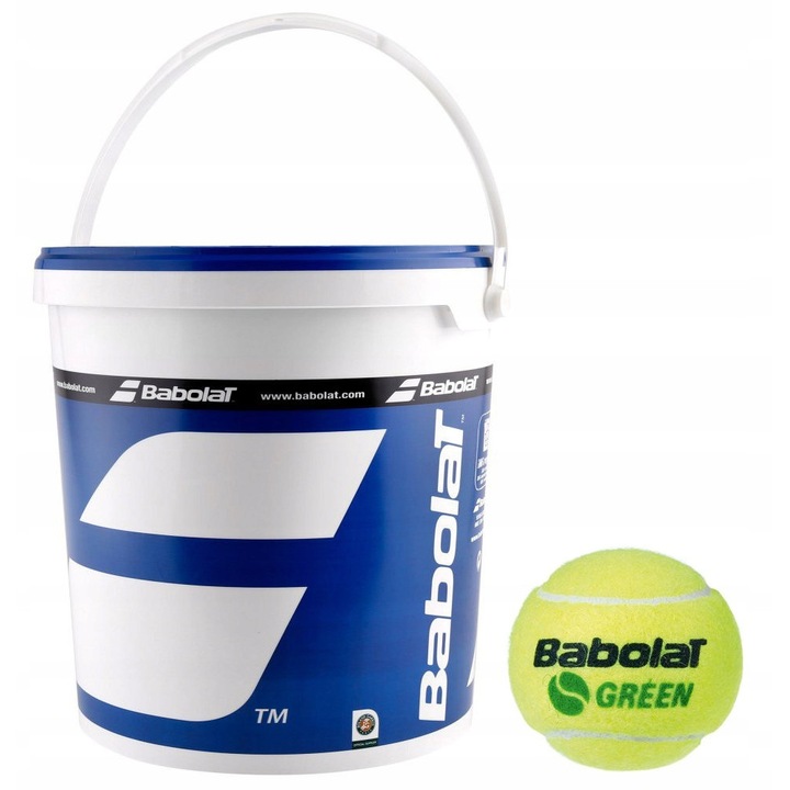 Mingi tenis Babolat ST1 Green, 72 bucati, verde, pentru toate terenurile, unisex