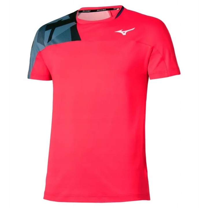 Спортна тениска Mizuno, Daybreakers Shadow, червена, памук