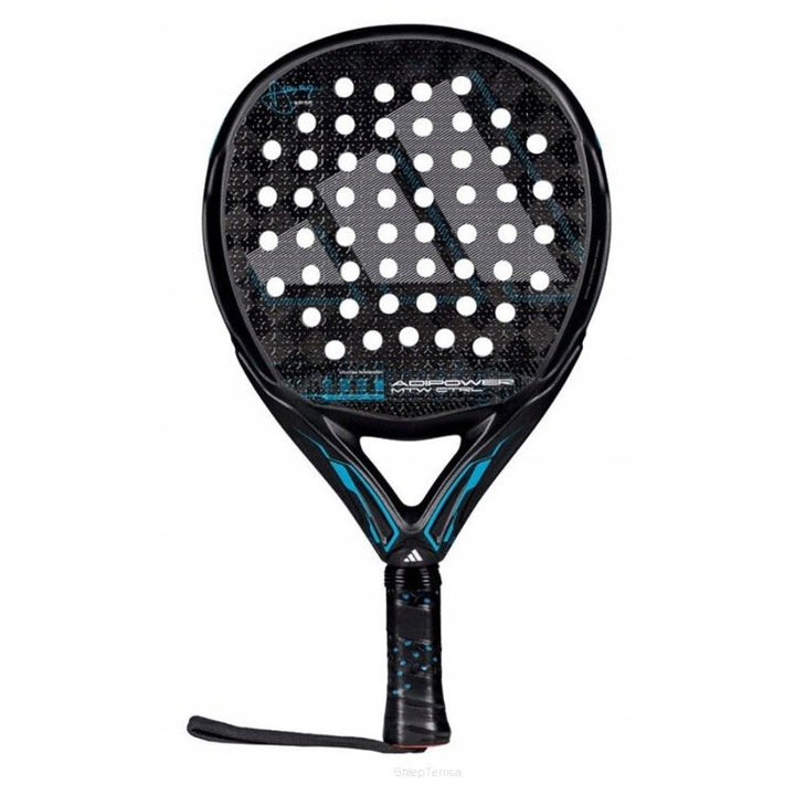 adidas Adipower Multiweight CTRL 3.4 teniszütő, 3.4 oz, fekete színű