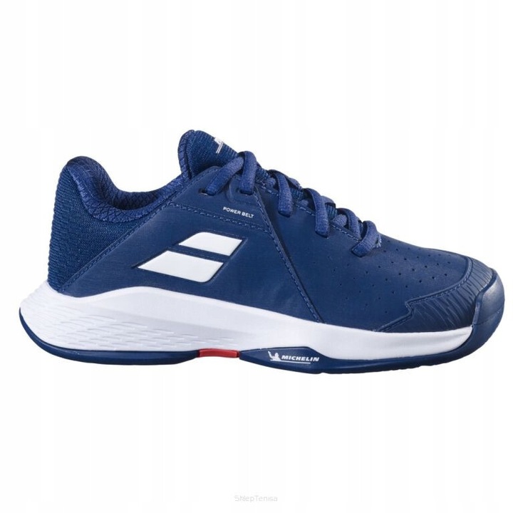 Pantofi sport copii, Babolat, Propulse 3 AC, albastru-alb, pentru baieti si fete