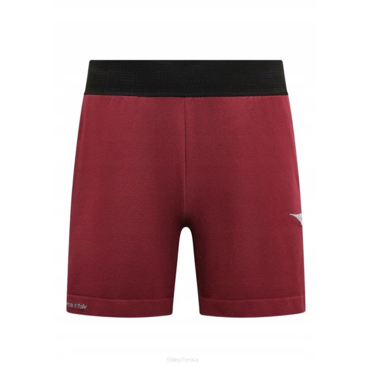 Pantaloni scurti sport barbati Diadora, Polipropilena/Elastan, rosu