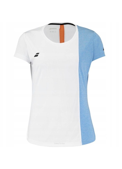 Спортна тениска за деца Babolat, модел Play Cap Top Girl, бяла, 12-14 години