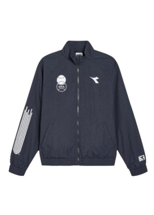 Jacheta sport barbati Diadora, bleumarin, material respirabil