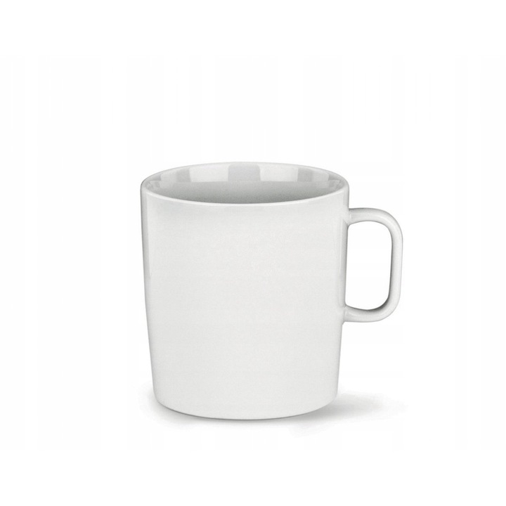 Cana Alessi, 300 ml, alb, design simplu, set