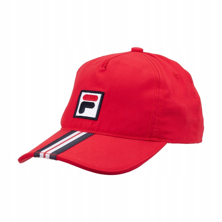 Спортна шапка Fila Bobby червена, 100% полиестер