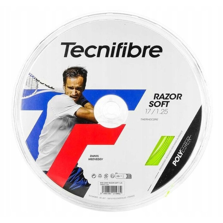 Tecnifibre Razor Soft 1.30 tenisz húr, 200m