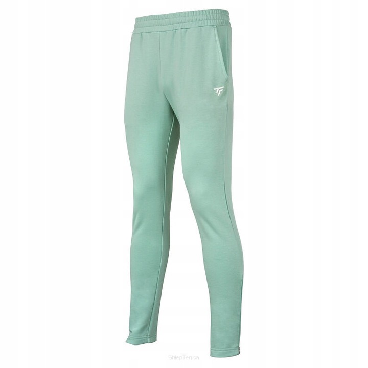 Pantaloni sport barbati Tecnifibre Team Terry, bumbac/poliester, verde
