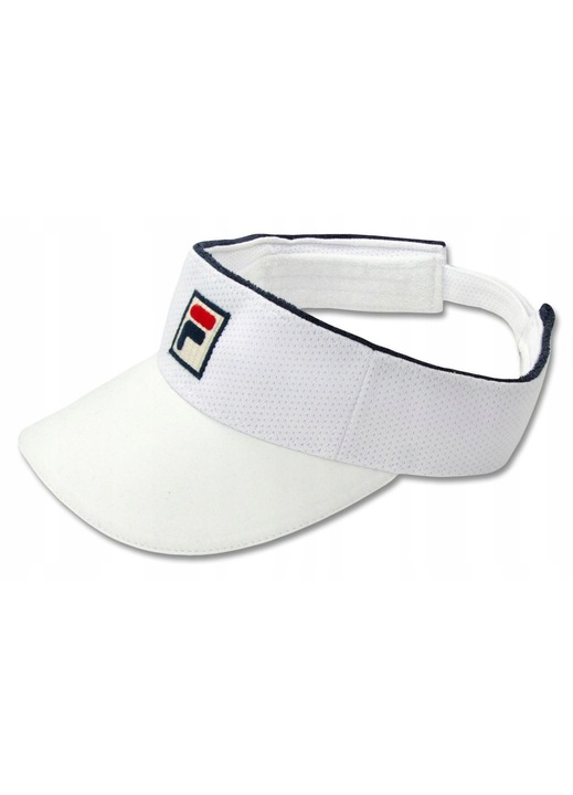 Тенис шапка Fila Mesh-Visor Vuckonic, бяла, полиестер, регулируема